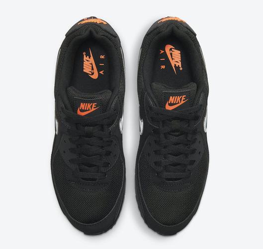 nike air max 90 black orange dj6881