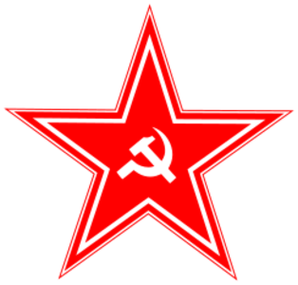 emblem communism hammer idea sickle 剪贴画 颜色 符号 标志 红色