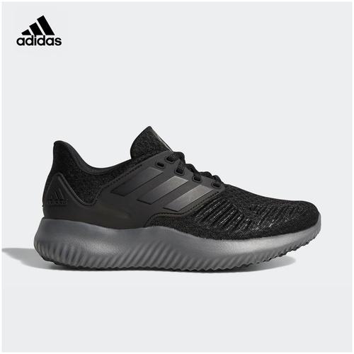 adidas阿迪达斯alphabounce黑武士忍者全黑女运动跑步鞋视频