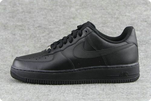 nike air force 1 经典全黑空军一号af1男子休闲板鞋315122