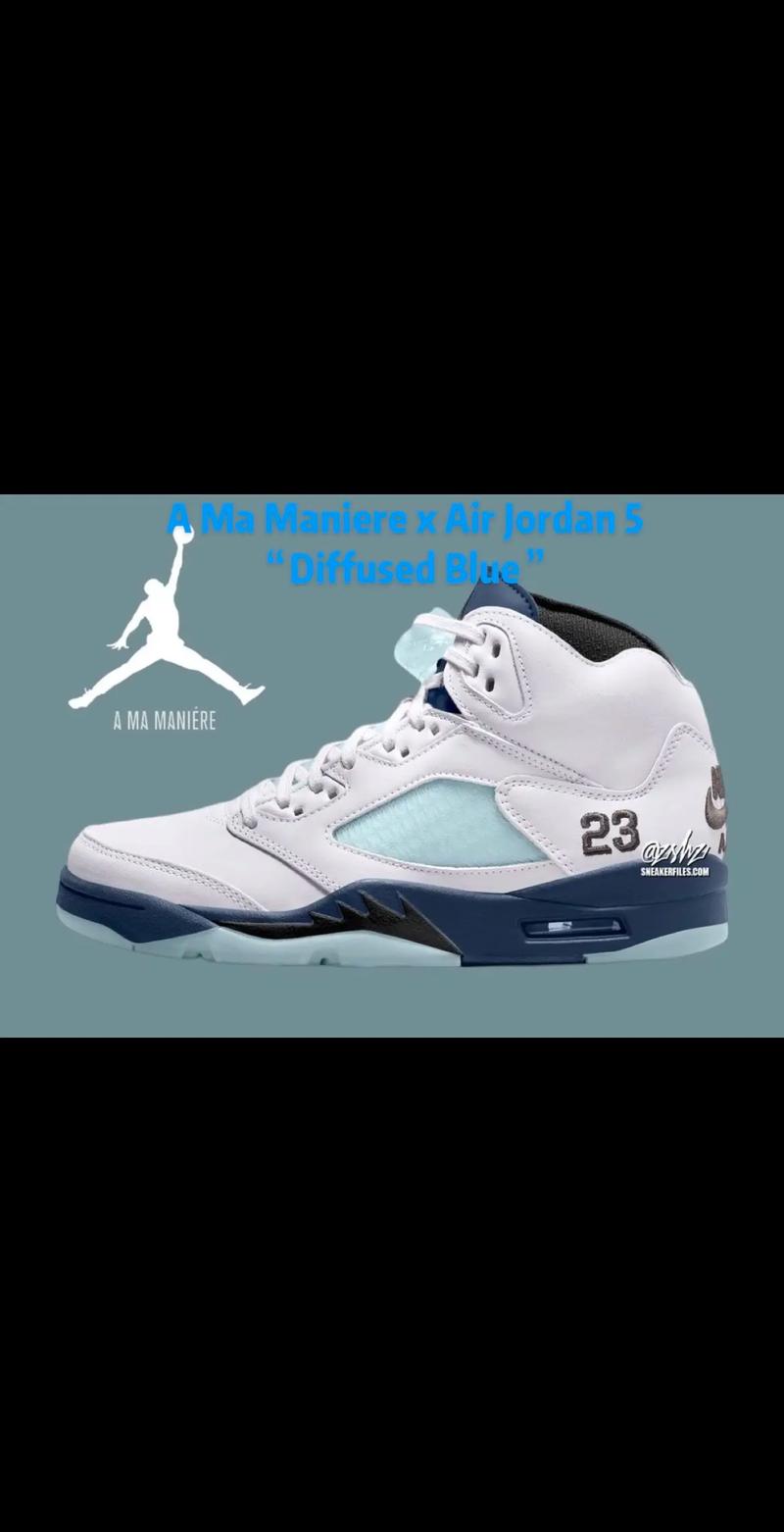 5的35周年本次a ma maniere 将携手air jordan 5 带来35周年联名配色