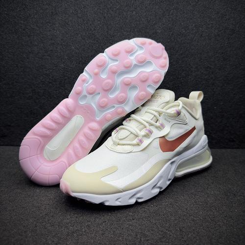 耐克nikeairmax270react女款气垫缓震运动跑鞋cu9333100