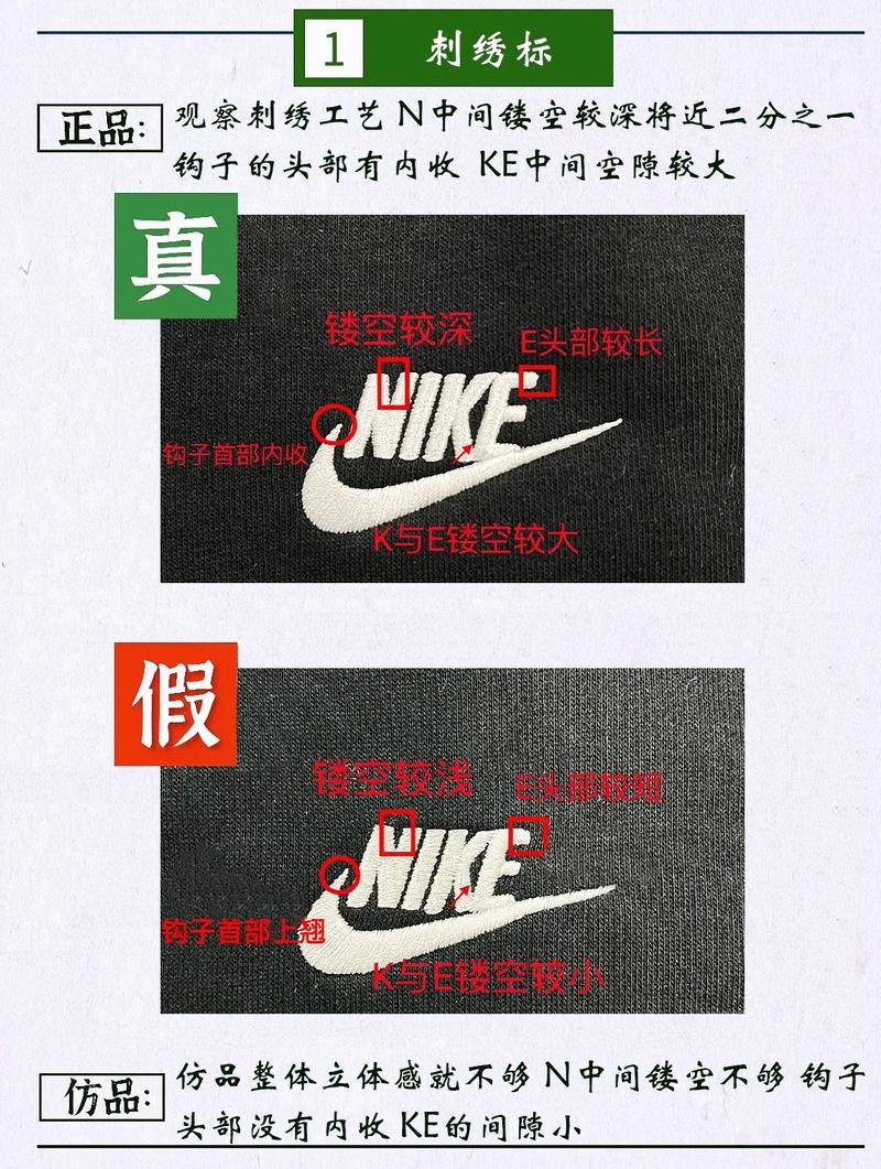 图文伙伴计划 如何鉴定耐克nike圆领卫衣t恤真假鉴别真伪