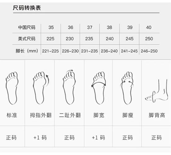 鞋内飞织布尺码35