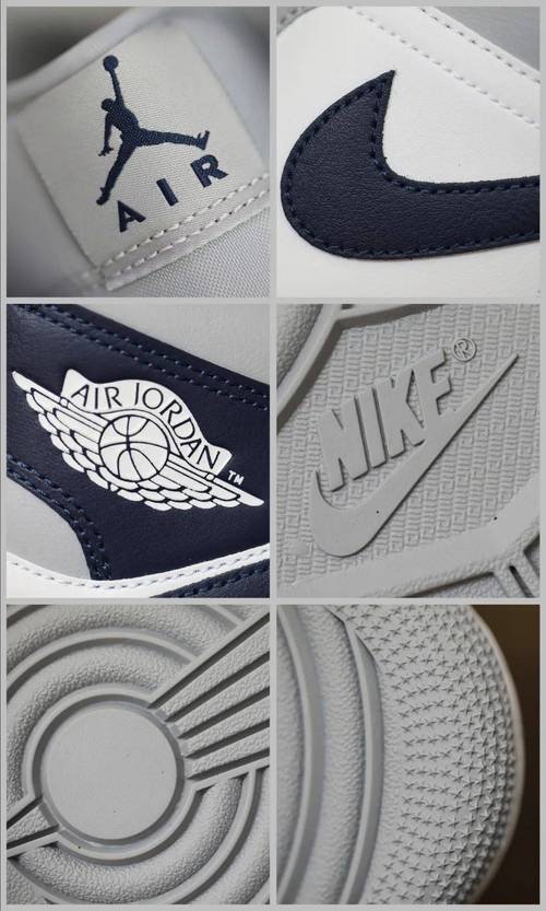  air jordan 1 mid wolf grey and midnight navyxh55限量发售