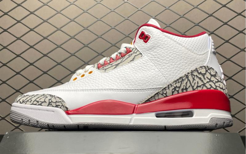 air jordan 3  cardinal red  aj3乔3 男子文化篮球鞋