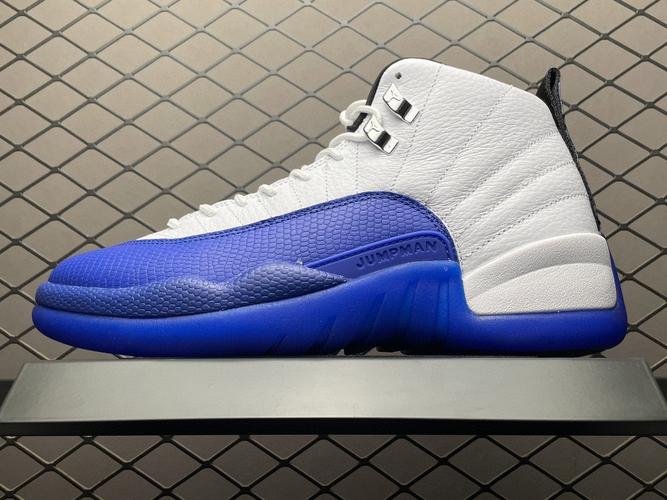 air jordan 12 aj12乔12 白蓝 男子文化篮球鞋