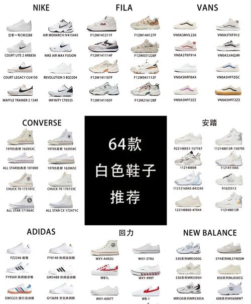 fila回力安踏匡威万斯newbalanceadidasnike潮鞋