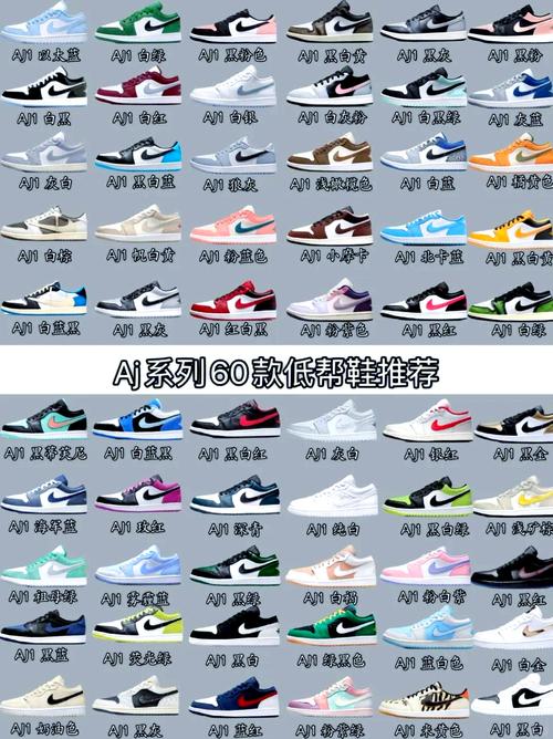 9960款热门aj低帮鞋大揭秘97 99探索air jordan 1低帮鞋的60款