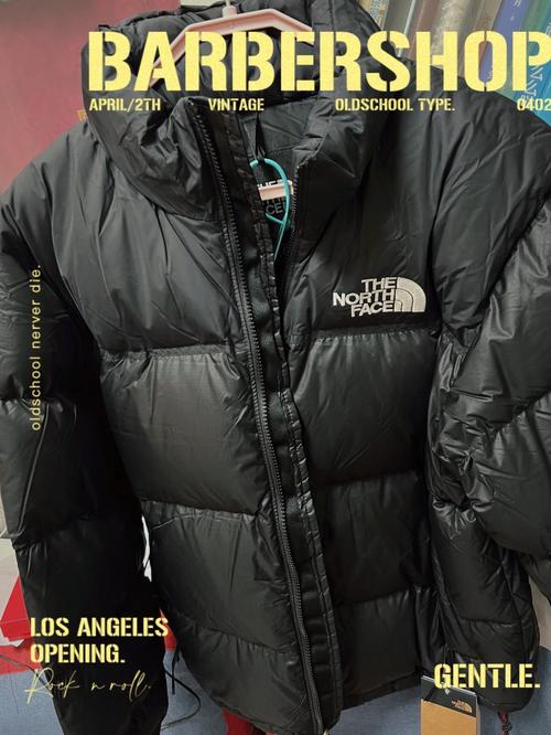 波司登工装中长款90鹅绒nike双拼绿色鸭绒the northface1996美版