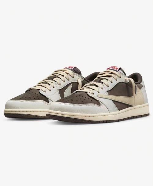 travis scott x aj1 low og reverse mocha