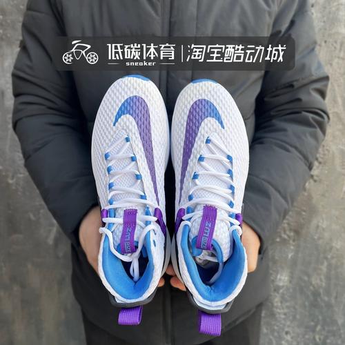 耐克nikezoomrizetb男高帮气垫运动实战篮球鞋bq5398101001