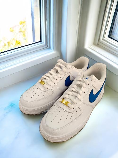 nike air force 1 low royal blue 复古 休闲 低帮 板鞋 男款 白蓝