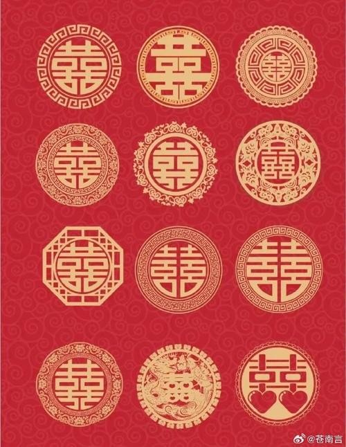 中华传统纹样 囍