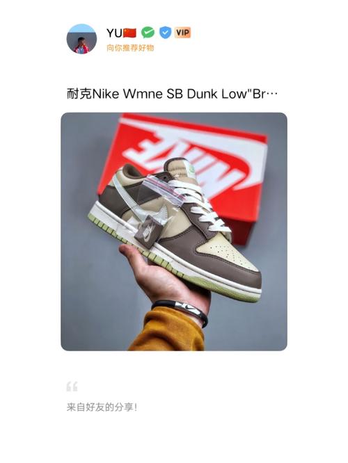 耐克nike wmne sb dunk lowbrownmocha扣篮系列低帮休闲运动滑板