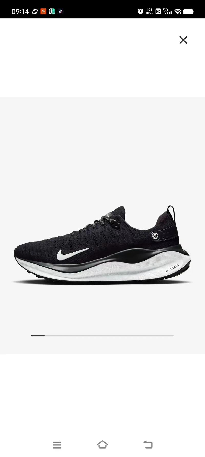 nike infinity run4男子公路跑步鞋缓震性能出