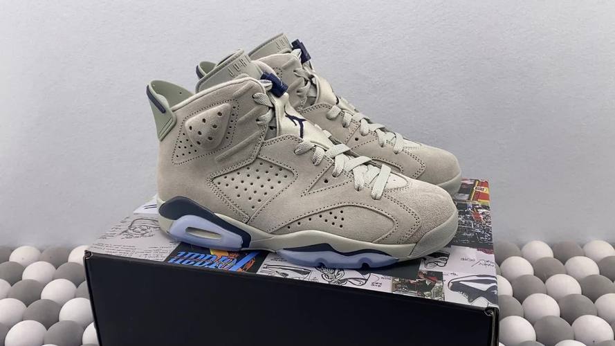 airjordan6aj6乔治城灰麂皮正确细节原厂皮料原厂定型x92y