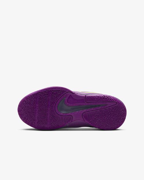 nike kids 106莫兰特2代紫色篮球鞋2025cm有半码920 fv5633