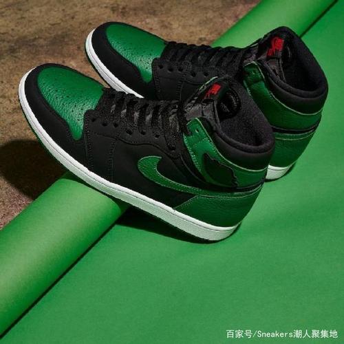 绿到你发慌这双air jordan 1 实在是太抢眼了