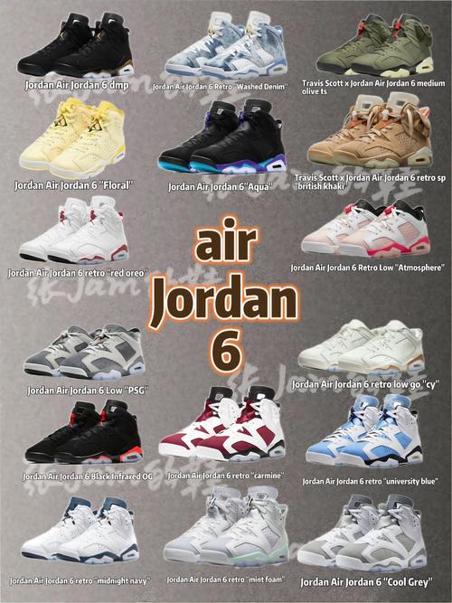 air jordan 6合集