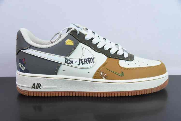 耐克nike air force 1 low 07 tom and jerry 猫和老鼠汤姆与杰瑞涂鸦