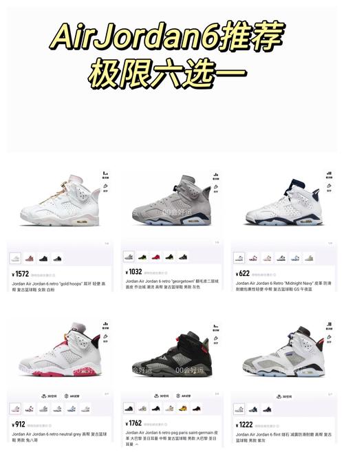 漫步的鞋 得物app nike 得物热点小助手 极限六选一  jordan air