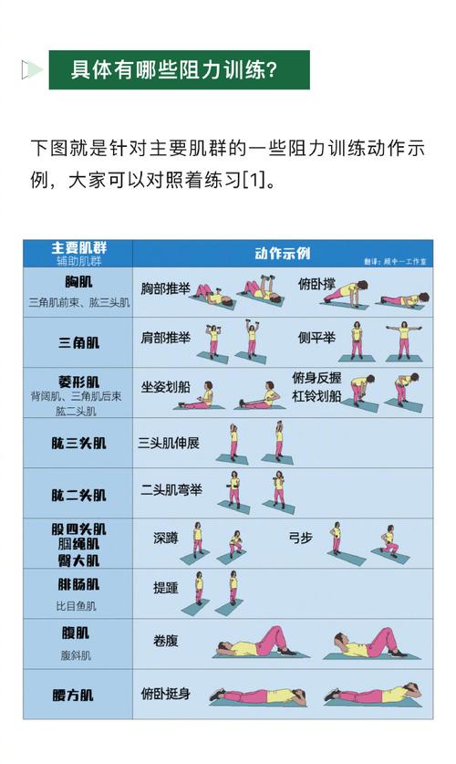 你和长辈都要重视这种运动就是阻力训练肌肉收缩对抗外力的运动