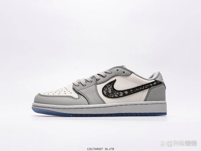 aj1dior联名 乔丹dior x air jordan 1 高帮跨界联名 迪奥联名 乔丹