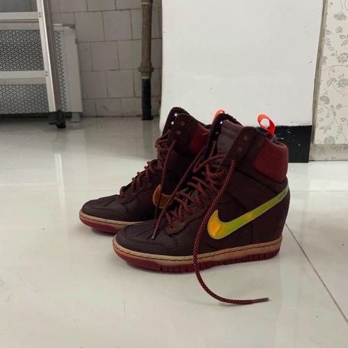 night maroongold 棕红金  95分好物分享 内增高女鞋 耐克nike