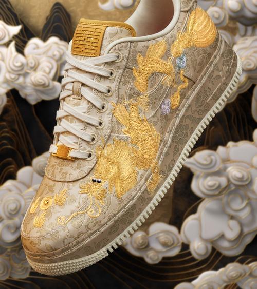 耐克推出情人节主题nike air force 1喜喜